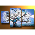 Framed Modern Landscape Oil Painting on Canvas Pictures for Living Room